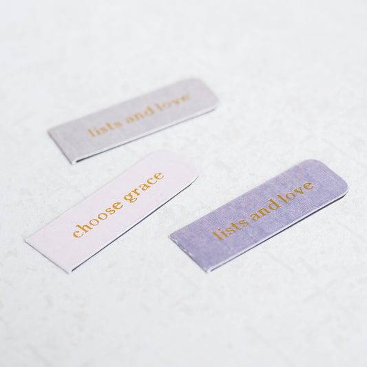 Mindful Magnetic Bookmarks