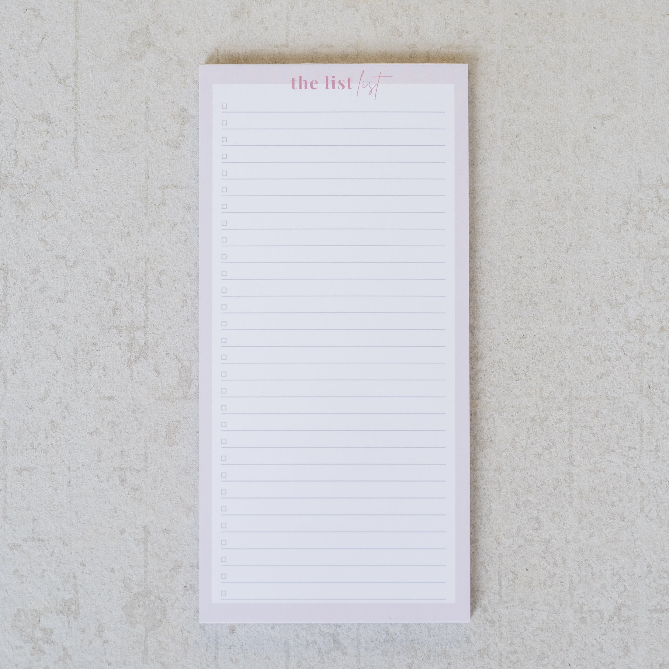 The List List Notepad